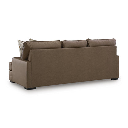  Benchcraft VillaCourt Stationary Leather Look Sofa 7490938 IMAGE 3