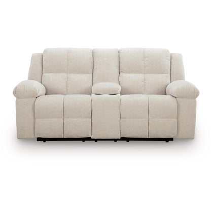  Benchcraft Orlen Reclining Fabric Loveseat with Console 8160294 IMAGE 4