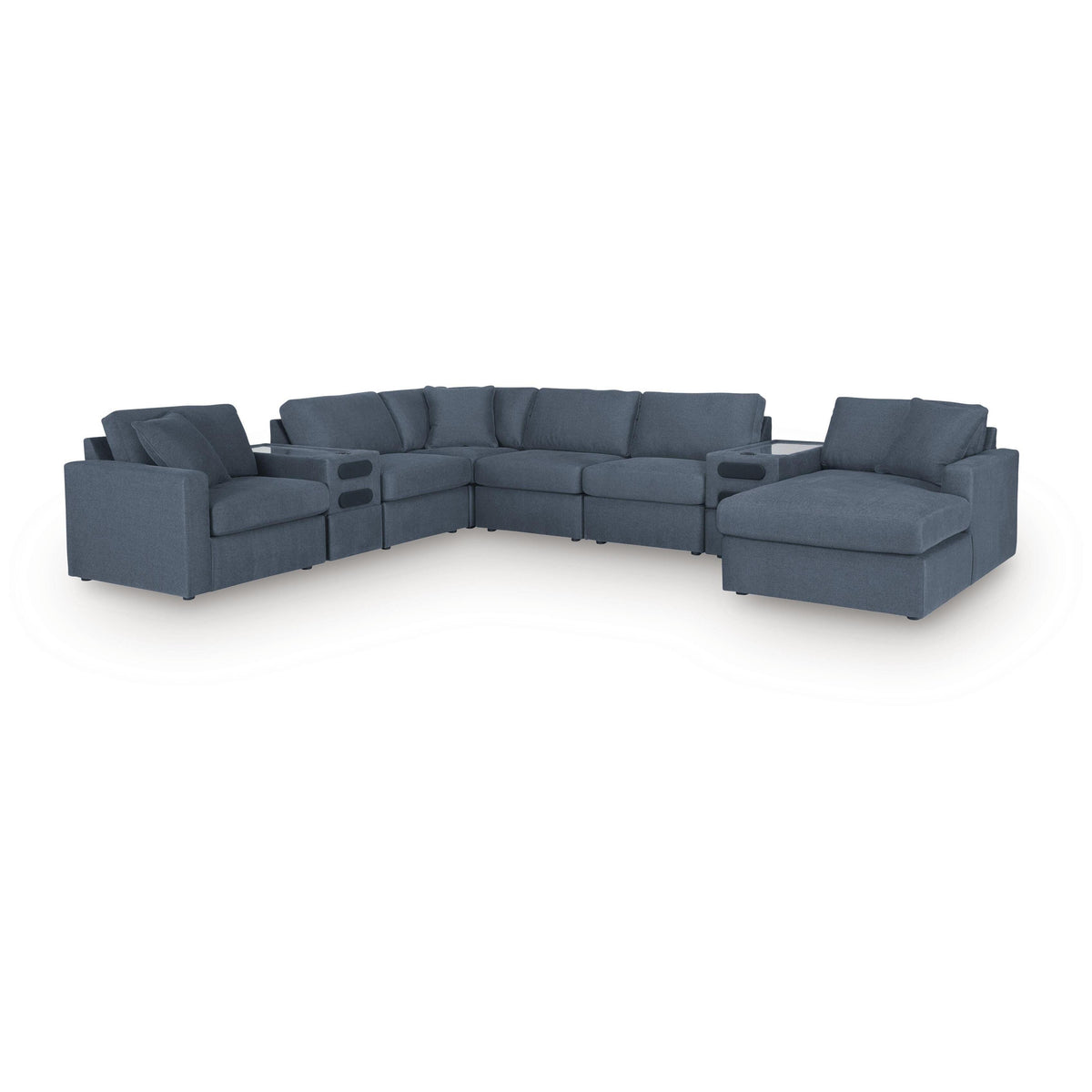  Signature Design by Ashley Modmax Fabric 8 pc Sectional 9212117S/9212127/9212127/9212146/9212146/9212146/9212164/9212177 IMAGE 1