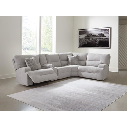  Signature Design by Ashley Acklen Place Power Reclining Fabric 5 pc Sectional 9360531/9360557/9360558/9360562/9360577 IMAGE 3