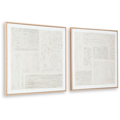  Signature Design by Ashley Andorfield A8000517 Wall Art Set IMAGE 1