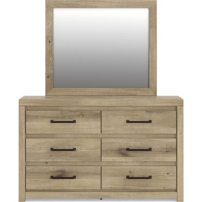  Benchcraft Brozmont Dresser with Mirror B1045-31/B1045-36 IMAGE 2