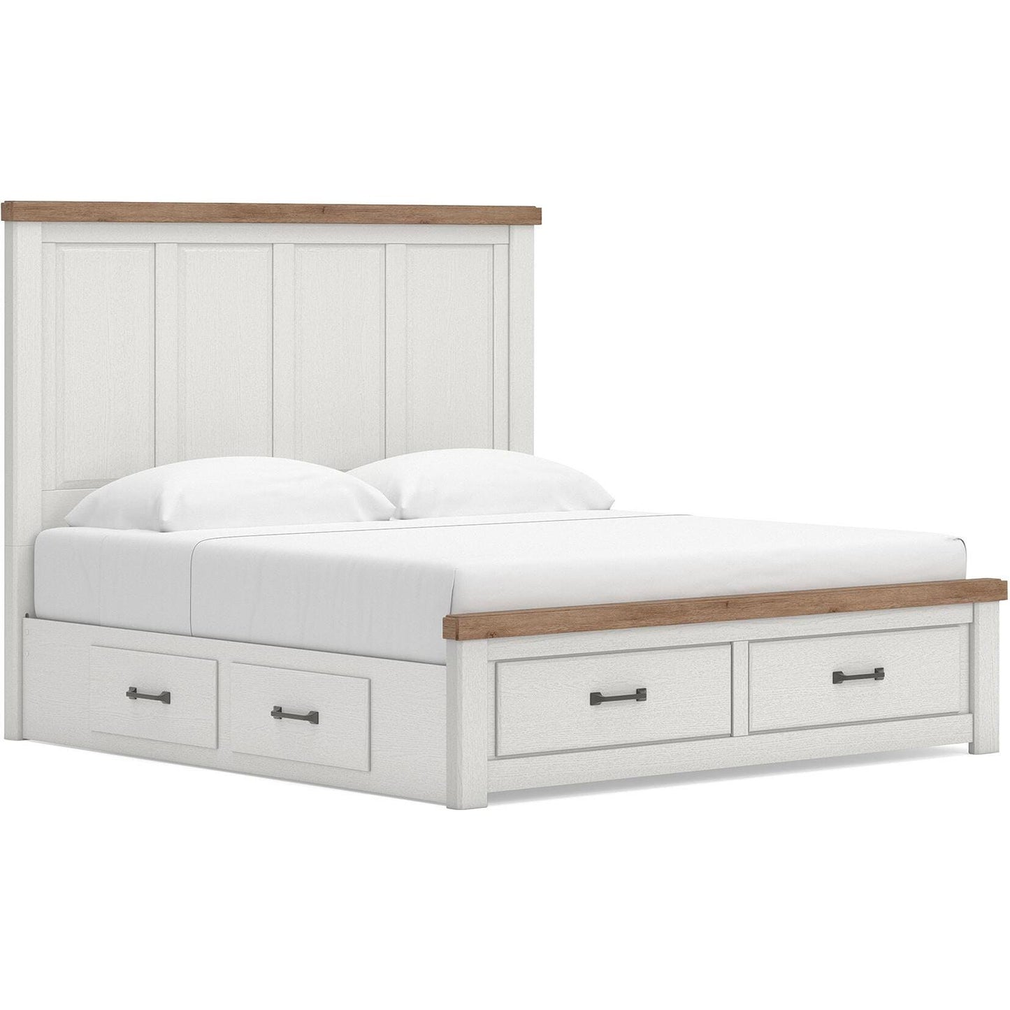  Signature Design by Ashley Savonport King Panel Bed with Storage B100-14/B4615-56S/B4615-58/B4615-95 IMAGE 1