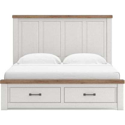  Signature Design by Ashley Savonport King Panel Bed with Storage B100-14/B4615-56S/B4615-58/B4615-95 IMAGE 3