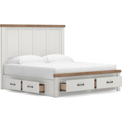  Signature Design by Ashley Savonport King Panel Bed with Storage B100-14/B4615-56S/B4615-58/B4615-95 IMAGE 4