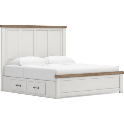  Signature Design by Ashley Savonport King Panel Bed with Storage B100-14/B4615-56/B4615-58/B4615-60/B4615-95 IMAGE 1