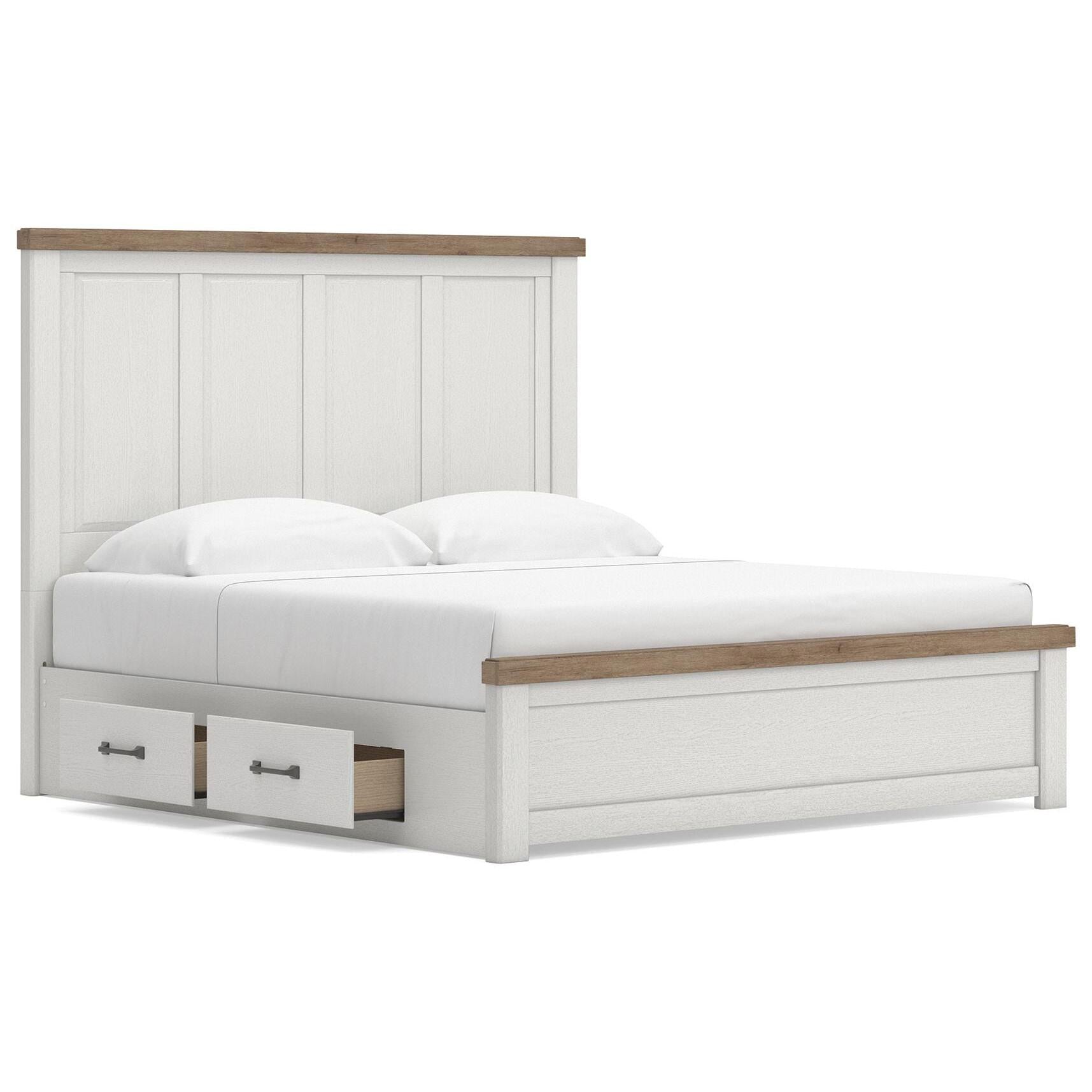  Signature Design by Ashley Savonport King Panel Bed with Storage B100-14/B4615-56/B4615-58/B4615-60/B4615-95 IMAGE 4