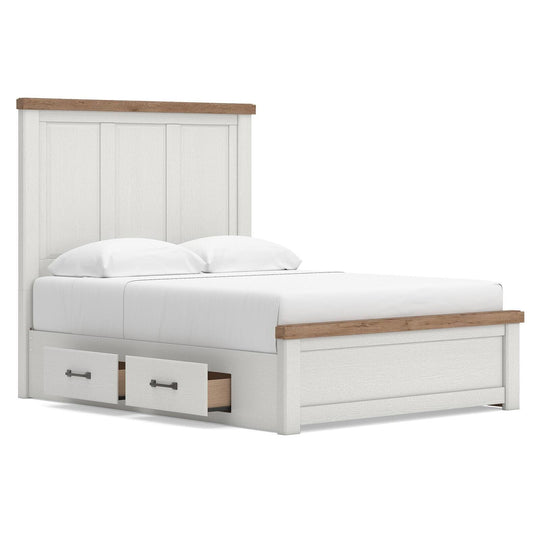  Signature Design by Ashley Savonport Queen Panel Bed with Storage B100-13/B4615-54/B4615-57/B4615-60/B4615-60 IMAGE 1