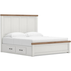  Signature Design by Ashley Savonport King Panel Bed with Storage B100-14/B4615-56/B4615-58/B4615-60/B4615-60 IMAGE 1