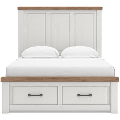  Signature Design by Ashley Savonport Queen Panel Bed with Storage B100-13/B4615-54S/B4615-57/B4615-60/B4615-60 IMAGE 3