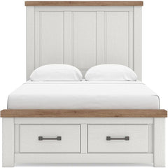  Signature Design by Ashley Savonport Full Panel Bed with Storage B100-12/B4615-84S/B4615-87/B4615-89 IMAGE 3