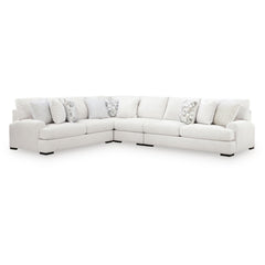  Signature Design by Ashley Misty-Lakes Fabric 4 pc Sectional PC6690646/PC6690655/PC6690656/PC6690677 IMAGE 1