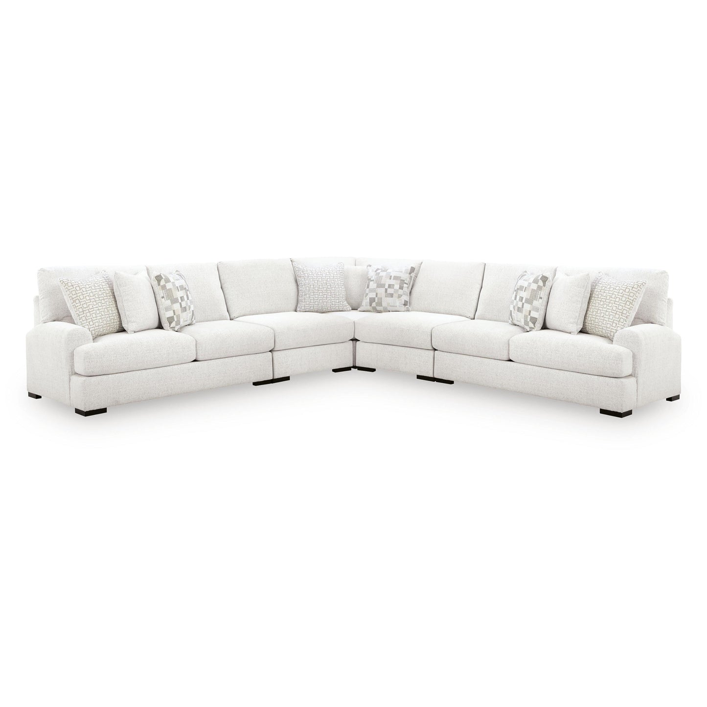  Signature Design by Ashley Misty-Lakes Fabric 5 pc Sectional PC6690646/PC6690646/PC6690655/PC6690656/PC6690677 IMAGE 1