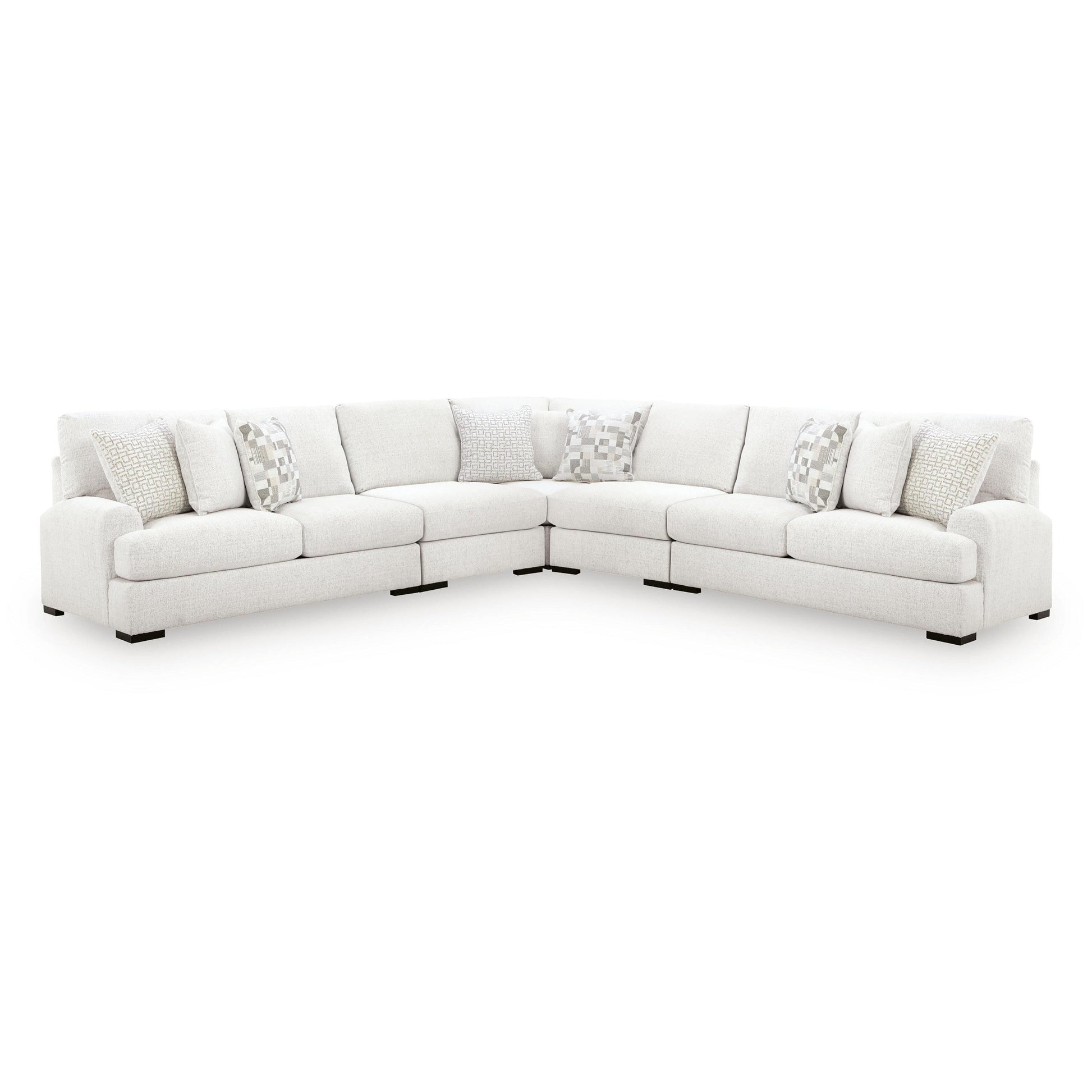  Signature Design by Ashley Misty-Lakes Fabric 5 pc Sectional PC6690646/PC6690646/PC6690655/PC6690656/PC6690677 IMAGE 1