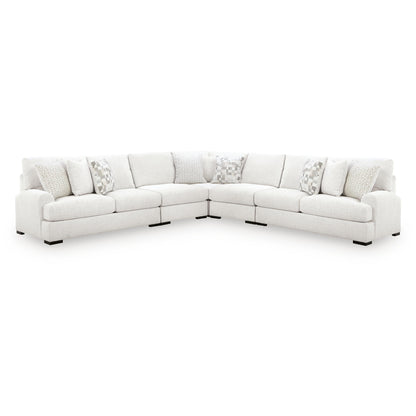  Signature Design by Ashley Misty-Lakes Fabric 5 pc Sectional PC6690646/PC6690646/PC6690655/PC6690656/PC6690677 IMAGE 1