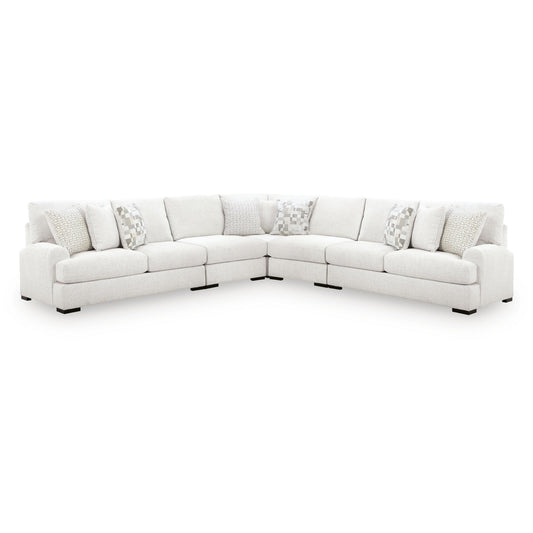  Signature Design by Ashley Misty-Lakes Fabric 5 pc Sectional PC6690646/PC6690646/PC6690655/PC6690656/PC6690677 IMAGE 1