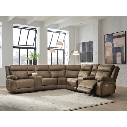  Signature Design by Ashley Max-Momentum Power Reclining 7 pc Sectional PC8230546/PC8230546/PC8230558/PC8230560/PC8230560/PC8230562/PC8230577 IMAGE 2