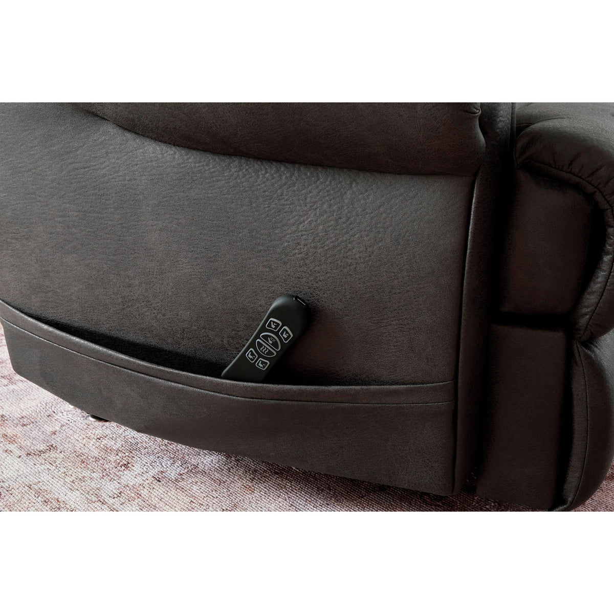  Signature Design by Ashley Revived and Restored Leather Look Lift Chair with Heat PC8240612 IMAGE 9