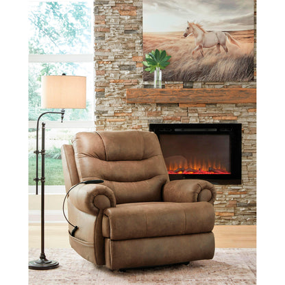  Signature Design by Ashley Revived and Restored Leather Look Lift Chair with Heat PC8240712 IMAGE 6