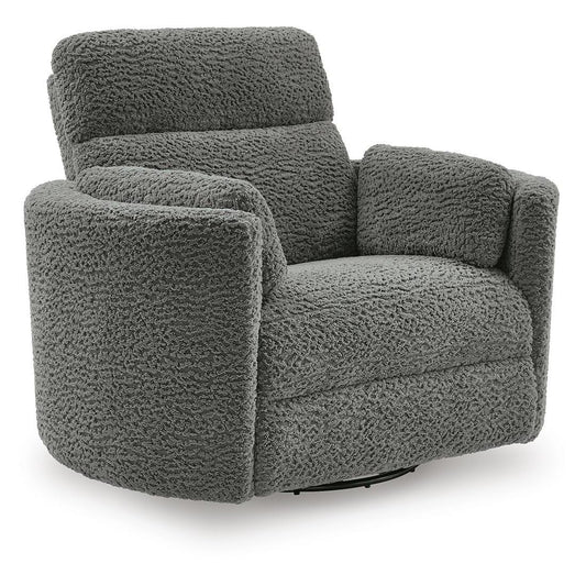  Signature Design by Ashley Gosaldo Power Swivel Glider Recliner PC8630495 IMAGE 1
