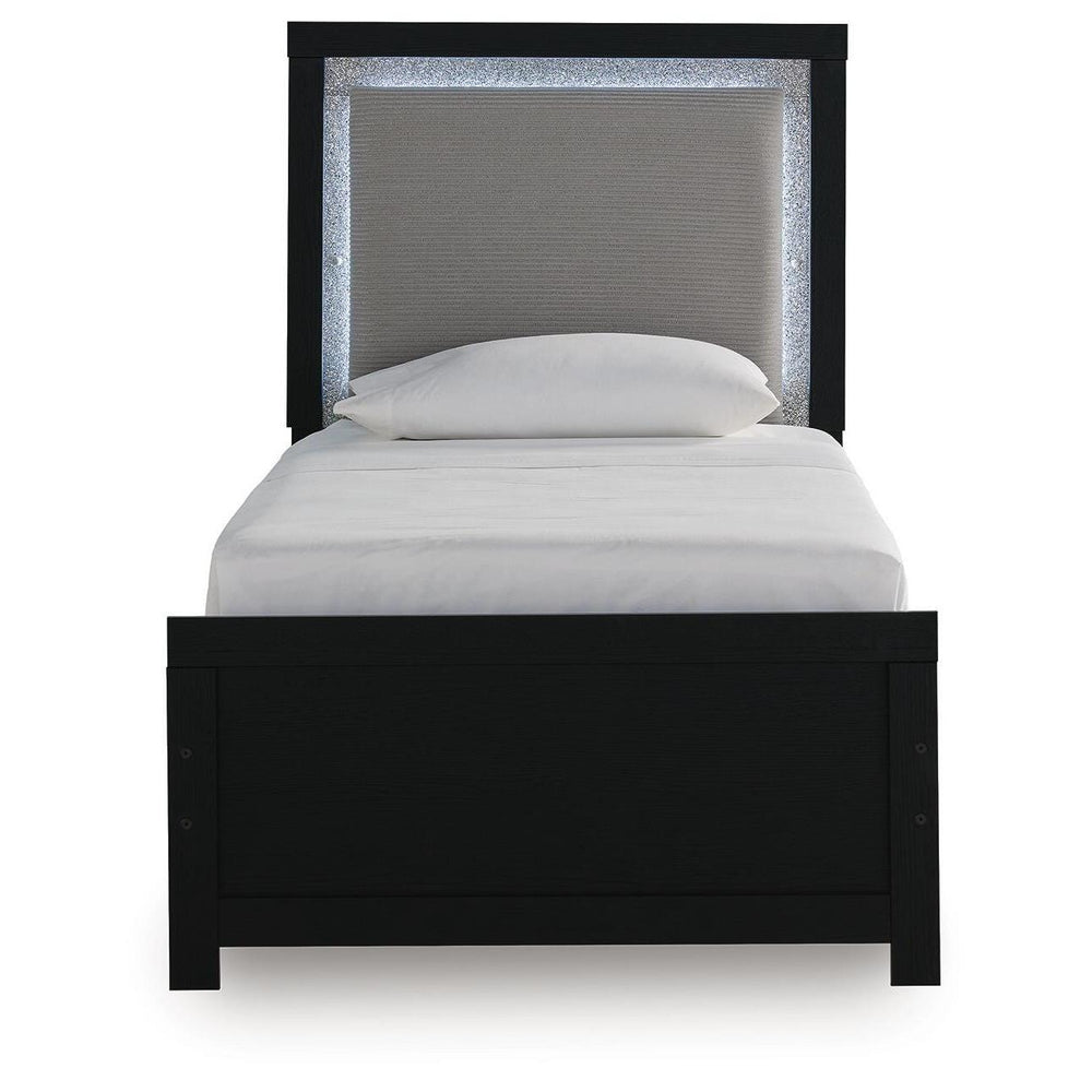  Signature Design by Ashley Maeling Twin Upholstered Panel Bed PCB1115-52/PCB1115-53/PCB1115-83 IMAGE 3