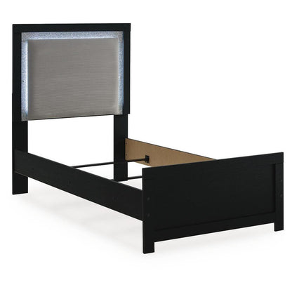  Signature Design by Ashley Maeling Twin Upholstered Panel Bed PCB1115-52/PCB1115-53/PCB1115-83 IMAGE 4