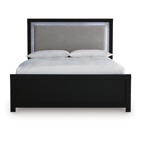  Signature Design by Ashley Maeling Queen Upholstered Panel Bed PCB1115-54/PCB1115-57/PCB1115-96 IMAGE 1