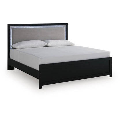  Signature Design by Ashley Maeling King Upholstered Panel Bed PCB1115-56/PCB1115-58/PCB1115-97 IMAGE 1