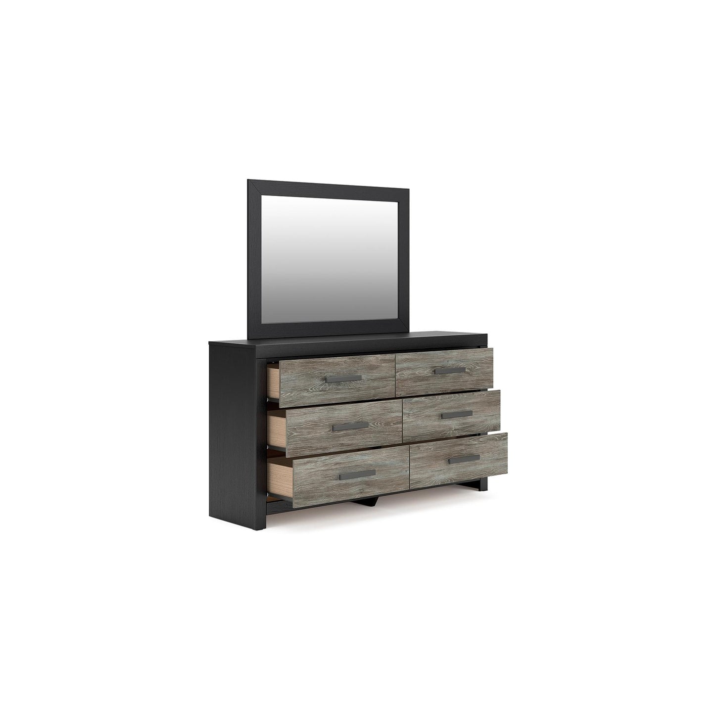  Signature Design by Ashley Broachmyn 6-Drawer Dresser with Mirror PCB1118-31/PCB1118-36 IMAGE 2