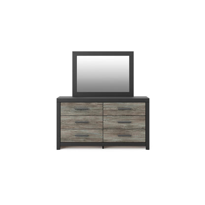  Signature Design by Ashley Broachmyn 6-Drawer Dresser with Mirror PCB1118-31/PCB1118-36 IMAGE 3