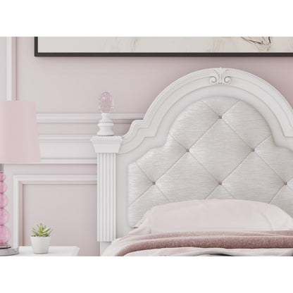  Signature Design by Ashley Kozlani PCB1819-153 Twin Upholstered Panel Headboard IMAGE 3
