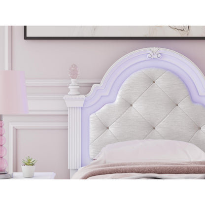  Signature Design by Ashley Kozlani PCB1819-153 Twin Upholstered Panel Headboard IMAGE 5