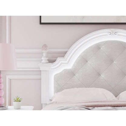  Signature Design by Ashley Kozlani PCB1819-187 Full Upholstered Panel Headboard IMAGE 4
