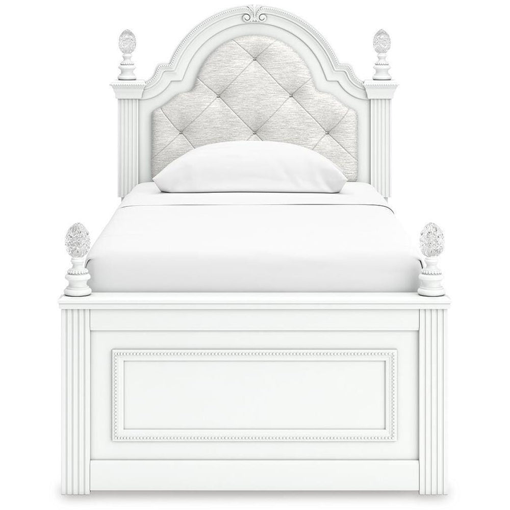  Signature Design by Ashley Kozlani Twin Upholstered Panel Bed with Storage B100-11/PCB1819-153/PCB1819-50/PCB1819-50/PCB1819-52 IMAGE 4