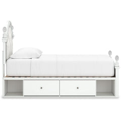 Signature Design by Ashley Kozlani Twin Upholstered Panel Bed with Storage B100-11/PCB1819-153/PCB1819-50/PCB1819-50/PCB1819-52 IMAGE 6