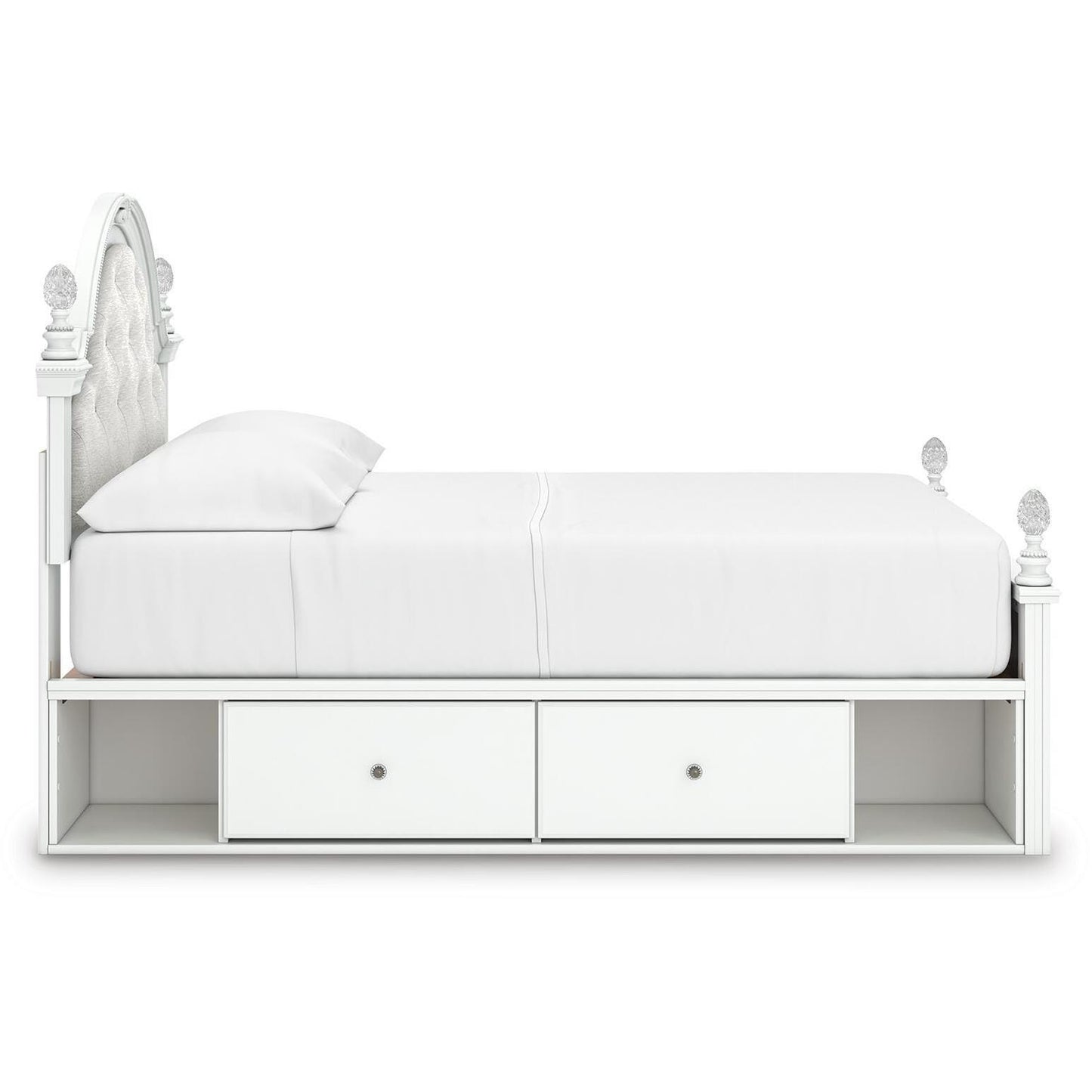  Signature Design by Ashley Kozlani Full Upholstered Panel Bed with Storage B100-12/PCB1819-187/PCB1819-50/PCB1819-50/PCB1819-84 IMAGE 6