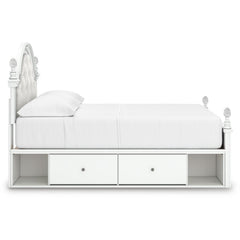  Signature Design by Ashley Kozlani Full Upholstered Panel Bed with Storage B100-12/PCB1819-187/PCB1819-50/PCB1819-50/PCB1819-84 IMAGE 6