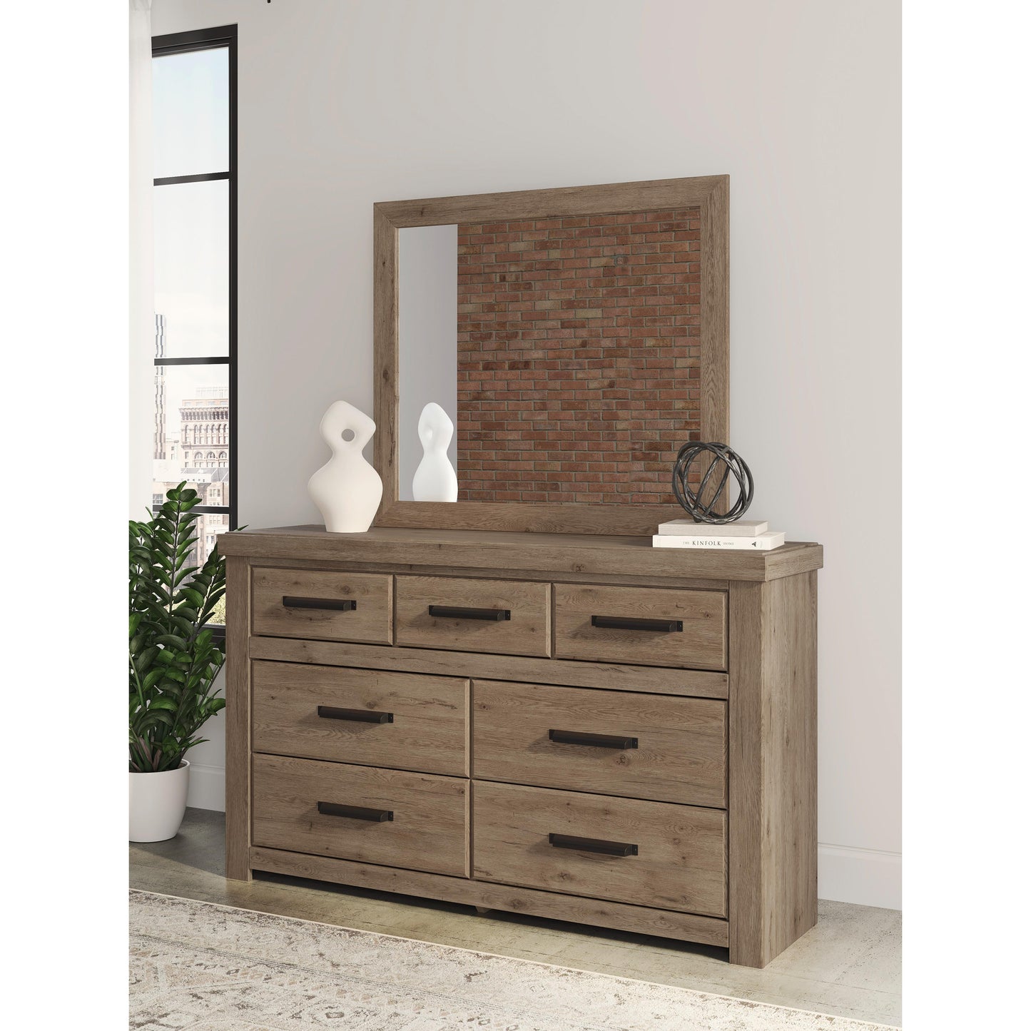  Signature Design by Ashley Oliandon Dresser Mirror PCB2844-36 IMAGE 3