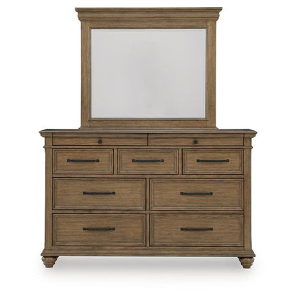  Signature Design by Ashley Karallin 10-Drawer Dresser with Mirror PCB782-31/PCB782-36 IMAGE 3