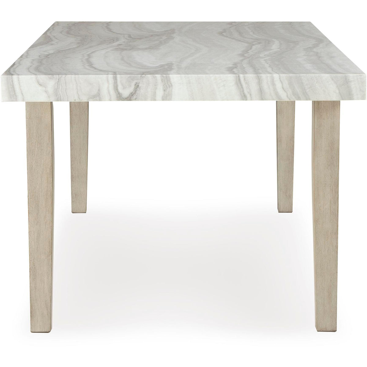  Signature Design by Ashley Larawyn Dining Table with Faux Marble Top PCD575-25 IMAGE 3