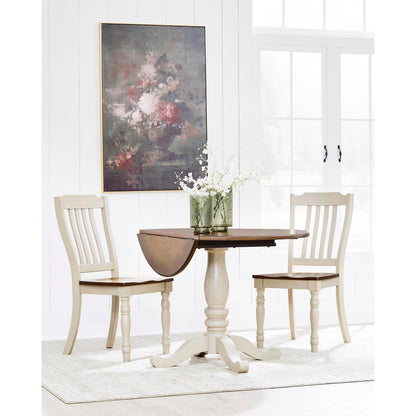  Signature Design by Ashley Round Wirloni Dining Table with Pedestal Base PCD616-15 IMAGE 8