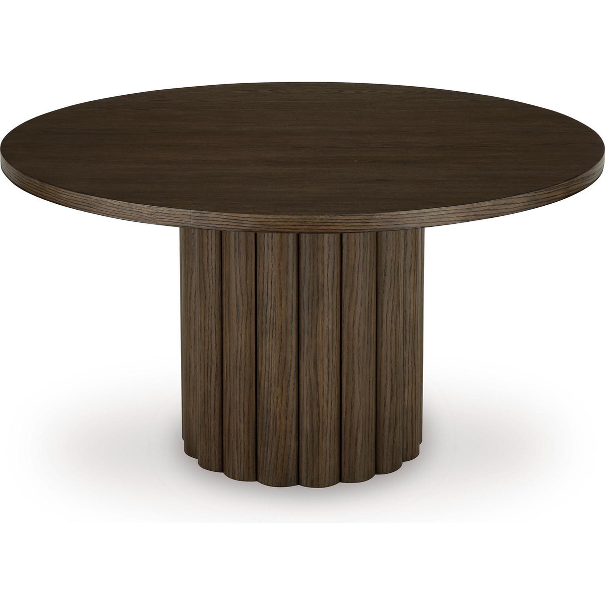  Signature Design by Ashley Round Radkin Dining Table with Pedestal Base PCD843-50 IMAGE 1