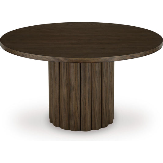  Signature Design by Ashley Round Radkin Dining Table PCD843-50 IMAGE 1