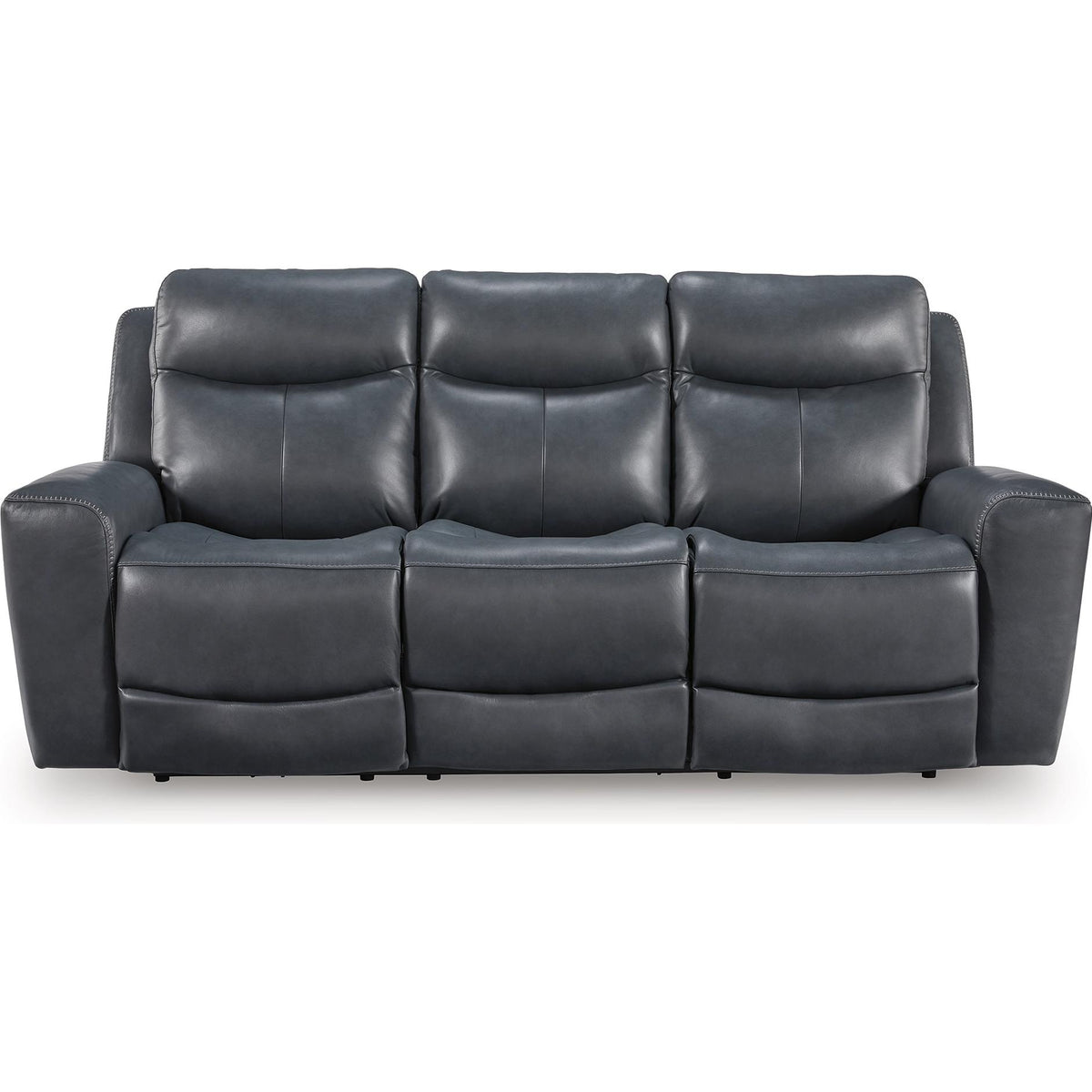  Signature Design by Ashley Bexhurst Power Reclining Leather Match Sofa PCU1210015 IMAGE 3