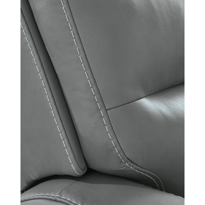  Signature Design by Ashley Pennacle Pier Power Leather Match Recliner PCU1350113 IMAGE 9