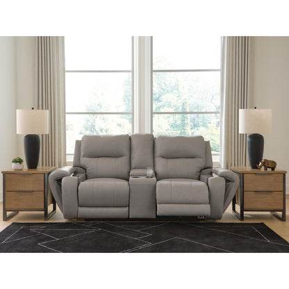  Signature Design by Ashley Real-Moments Power Reclining Loveseat PCU1370018A IMAGE 4