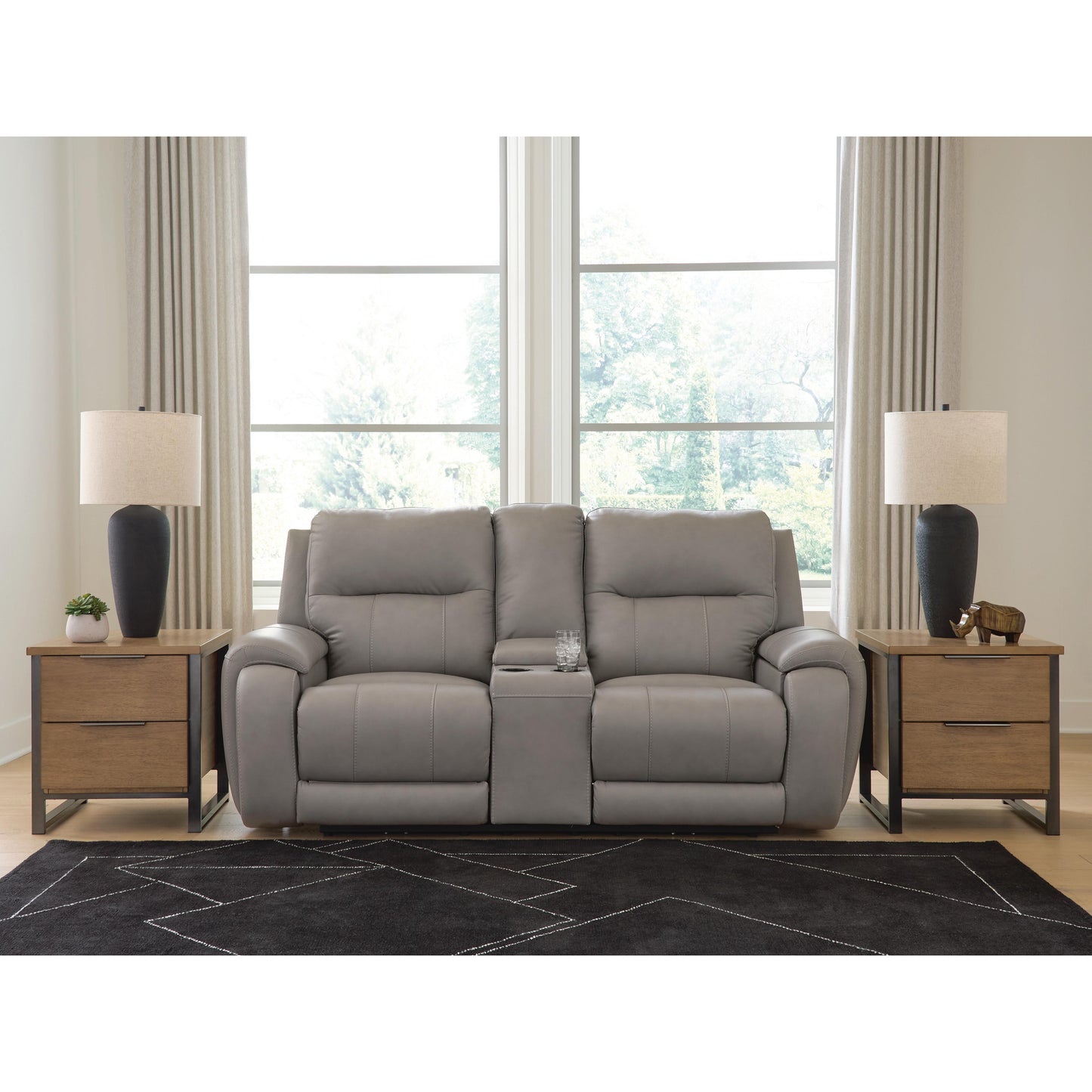  Signature Design by Ashley Real-Moments Power Reclining Loveseat PCU1370018A IMAGE 5