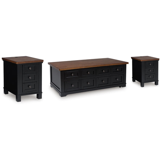  Signature Design by Ashley Wildenauer Occasional Table Set T664-7/T664-7/T664-9 IMAGE 1
