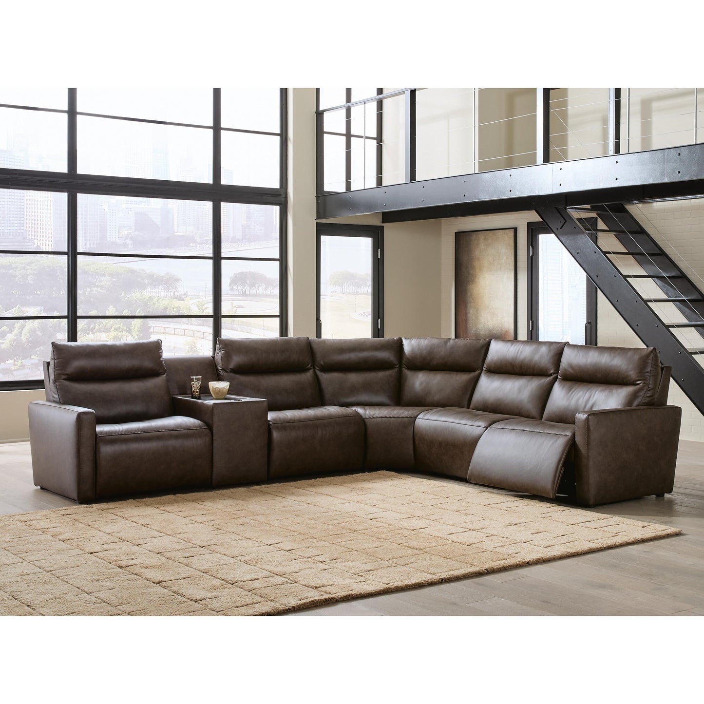  Benchcraft ModZ Power Reclining 6 pc Sectional U1400031/U1400046/U1400058/U1400060/U1400062/U1400077 IMAGE 4