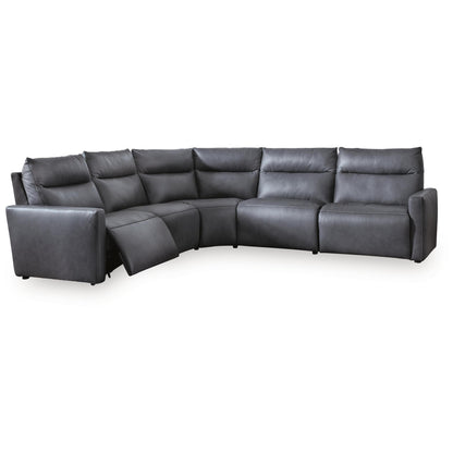  Benchcraft ModZ Power Reclining 5 pc Sectional U1400146/U1400146/U1400158/U1400162/U1400177 IMAGE 1